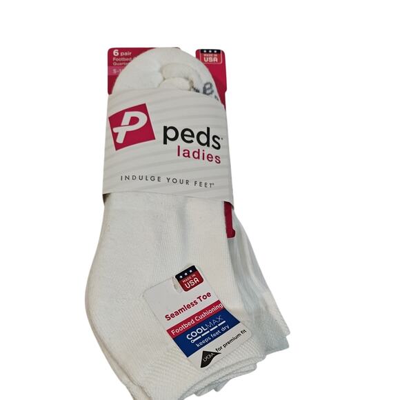 Peds Women's No Show Socks 3‎ Pairs (5-10) - Picture 1 of 5